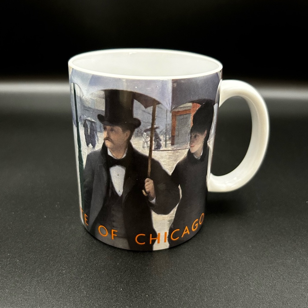 Art Institute of Chicago 2011 Mug Gustave Caillebotte Paris Street: Rainy Day